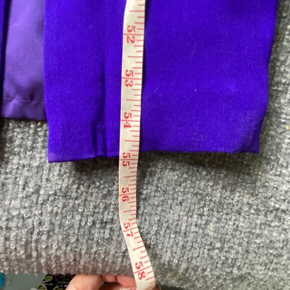 Rimini By Shaw Dress Womens 6  Blue Evening Gown Jacket Set 100% Silk Elegant‎ - Picture 8 of 16